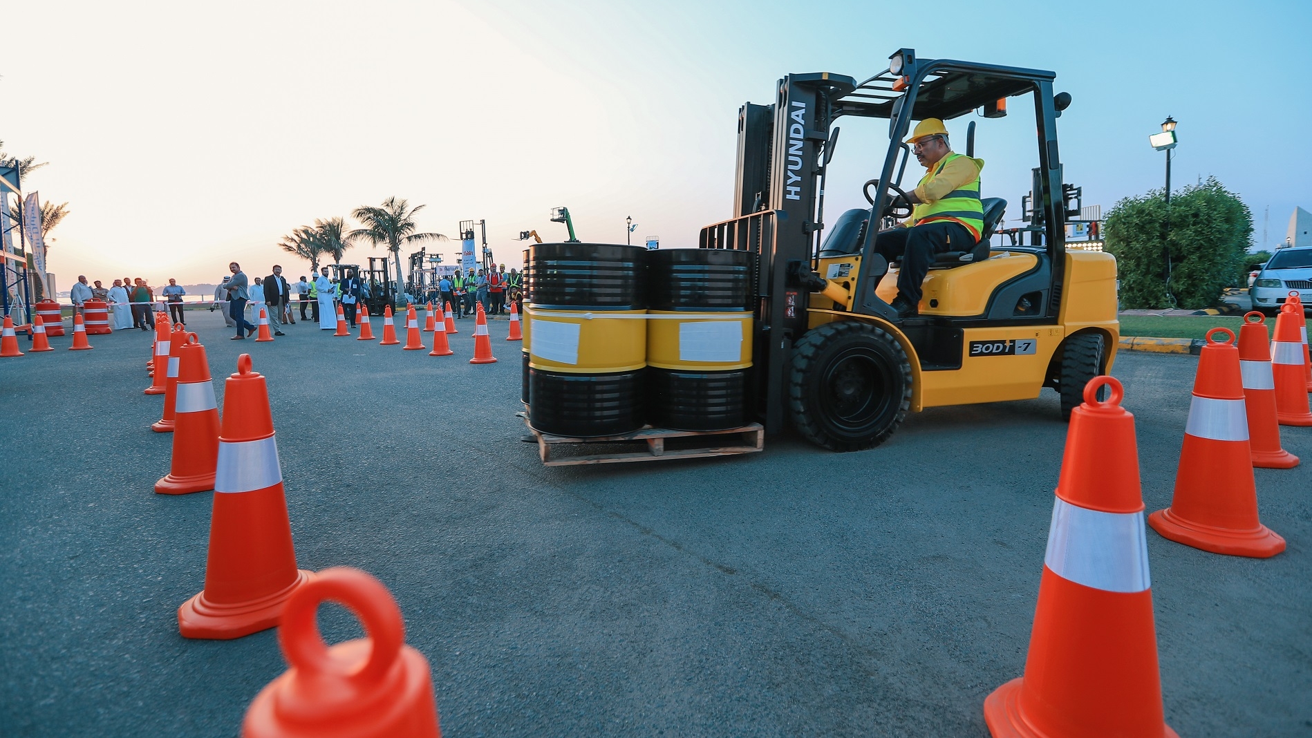 Materials Handling Middle East - Forklift Operator of the Year Challenge